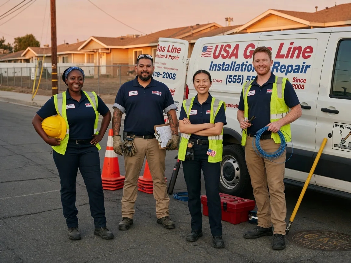Gas Line Installation company in New Zion, SC
